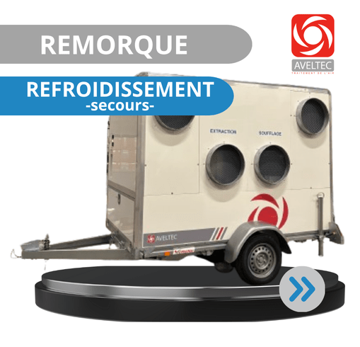 Assurez vous une fin d’année sereine avec notre Remorque de Refroidissement de Secours